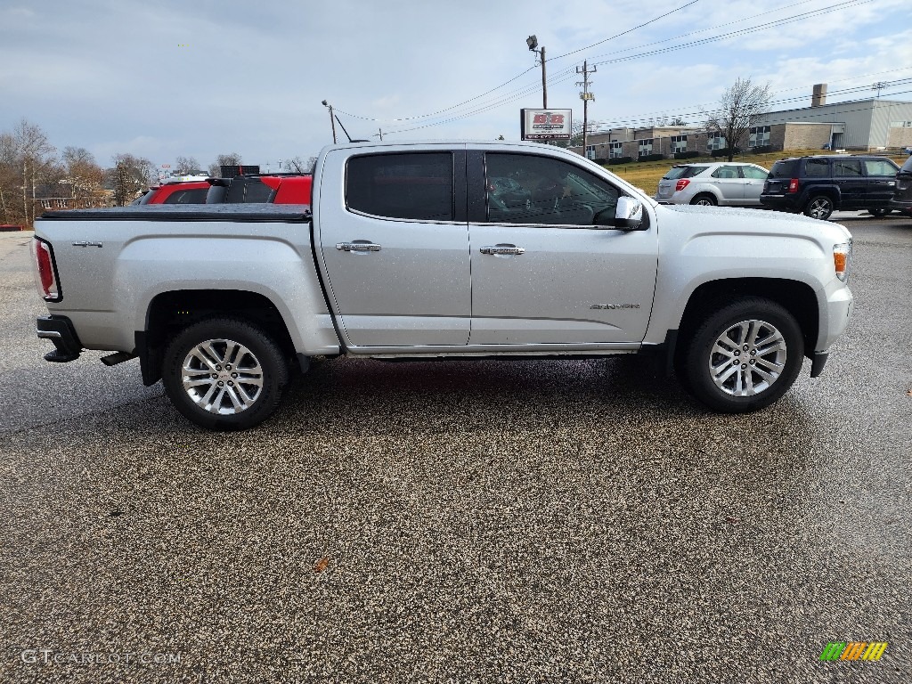 2016 Canyon SLT Crew Cab 4x4 - Quicksilver Metallic / Cocoa/Dune photo #1