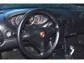 2002 Porsche 911 Black Interior Steering Wheel Photo