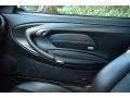 2002 Porsche 911 Black Interior Door Panel Photo