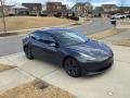 Solid Black 2022 Tesla Model 3 Long Range AWD Exterior