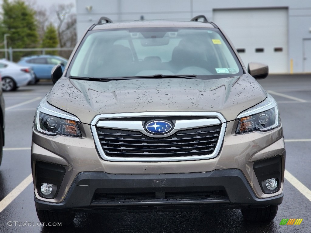 2021 Forester 2.5i Premium - Sepia Bronze Metallic / Black photo #2