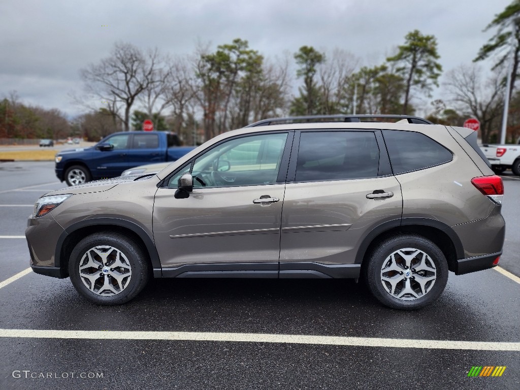 Sepia Bronze Metallic 2021 Subaru Forester 2.5i Premium Exterior Photo #145472085