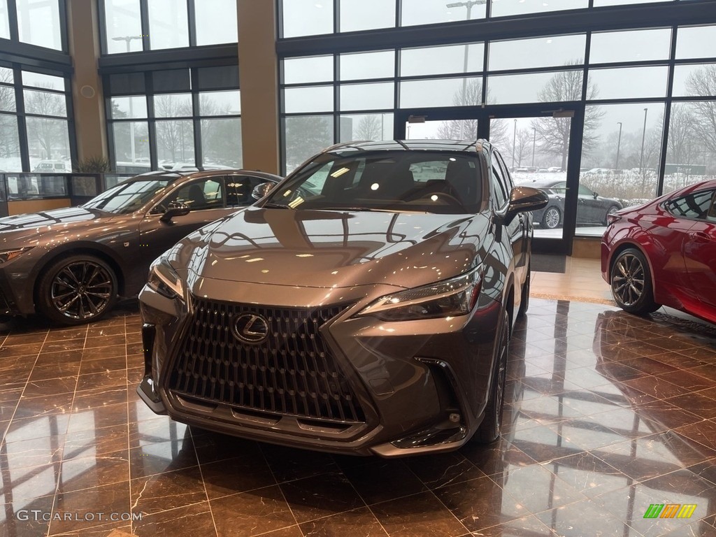 2023 NX 350 Premium AWD - Cloudburst Gray / Rioja Red photo #1