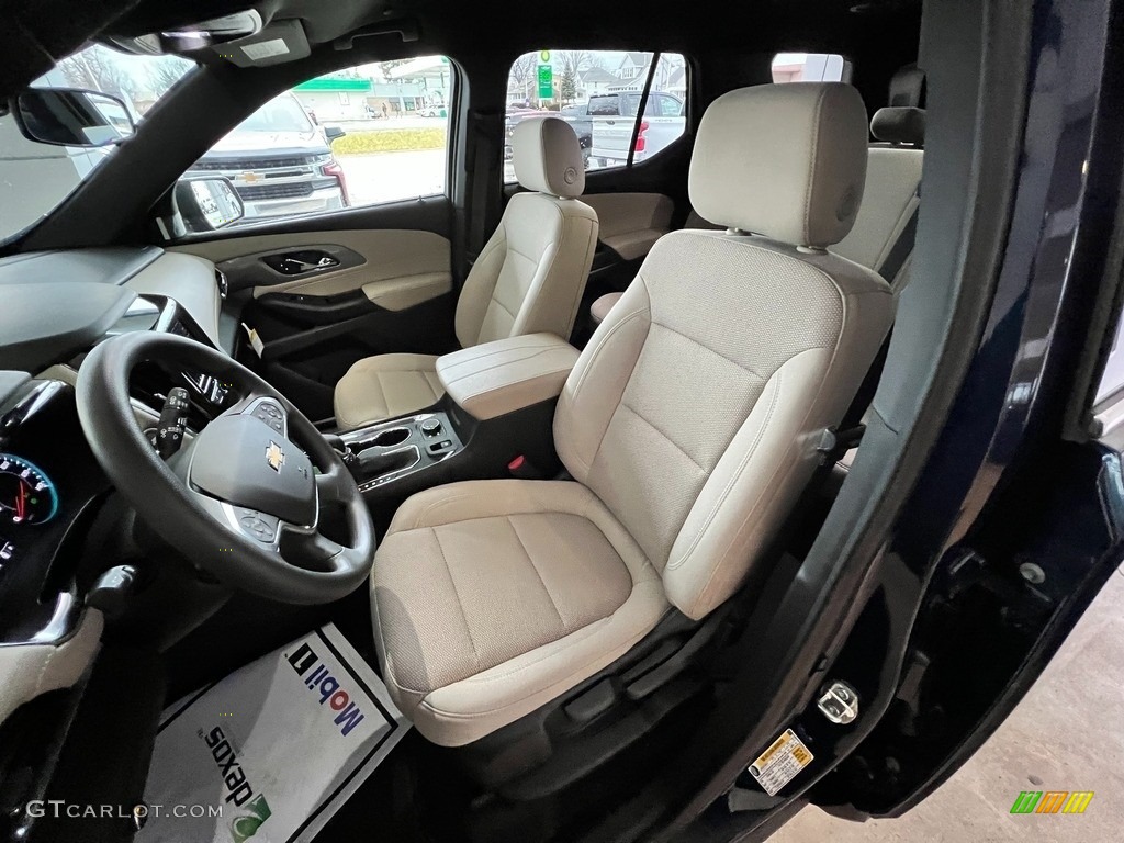 Jet Black/Chai Interior 2023 Chevrolet Traverse LS Photo #145472766
