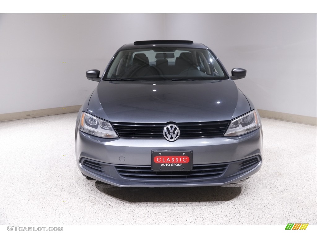 2013 Jetta S Sedan - Platinum Gray Metallic / Titan Black photo #2