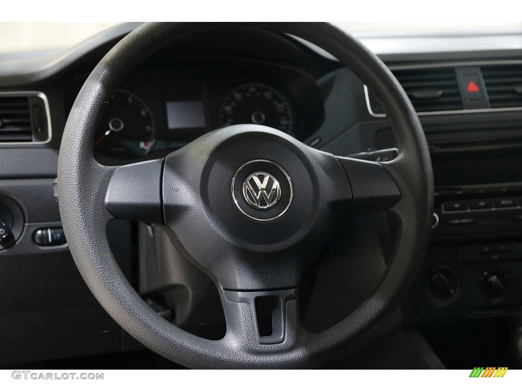 2013 Jetta S Sedan - Platinum Gray Metallic / Titan Black photo #7