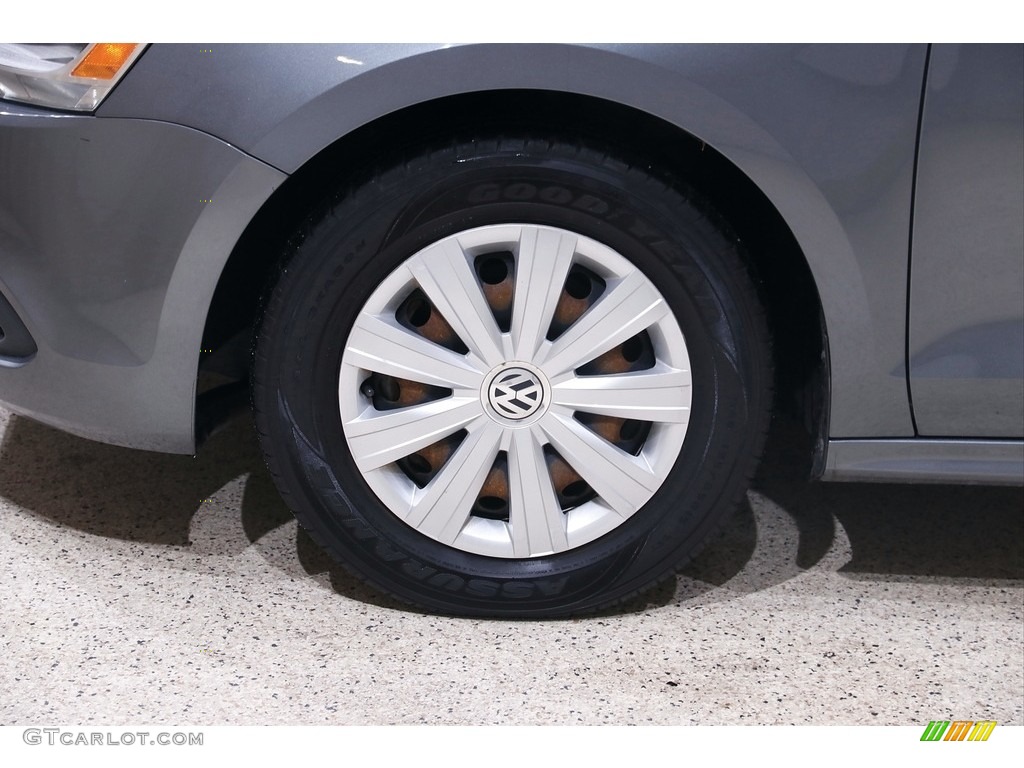 2013 Jetta S Sedan - Platinum Gray Metallic / Titan Black photo #16