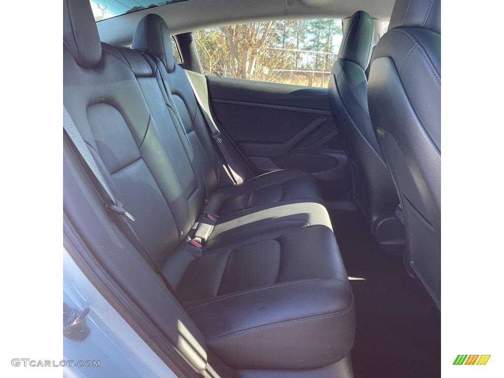 2020 Model 3 Standard Range Plus - Pearl White Multi-Coat / Black photo #11