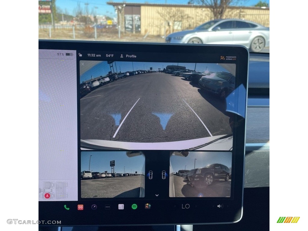 2020 Model 3 Standard Range Plus - Pearl White Multi-Coat / Black photo #14