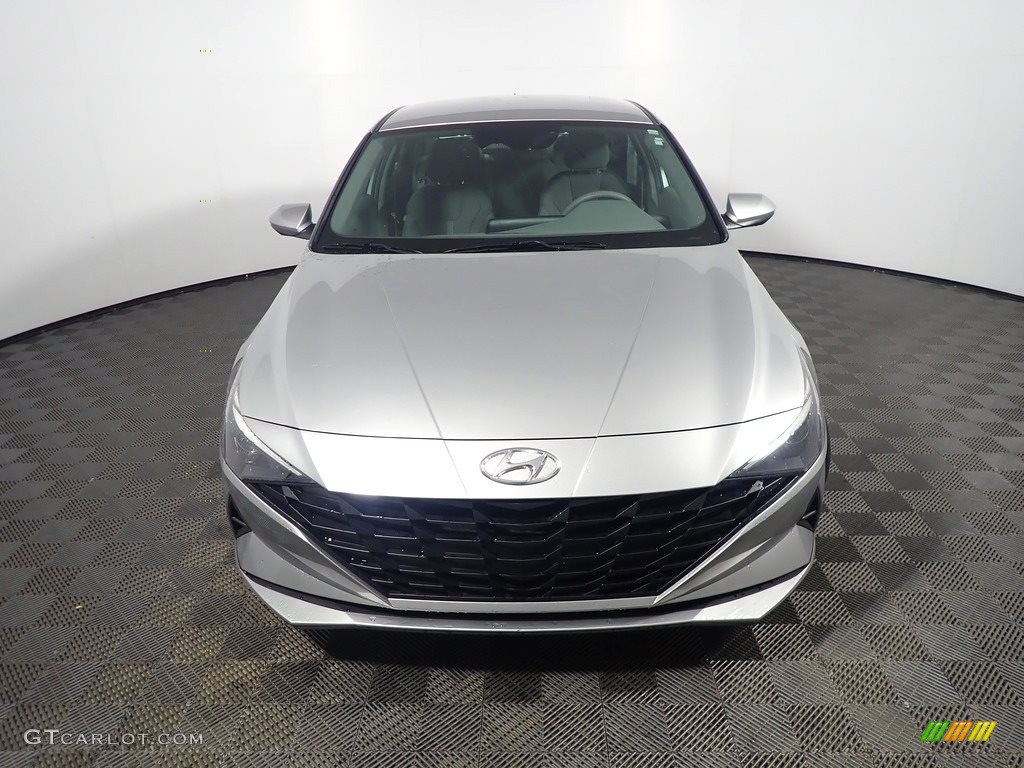 2021 Elantra SE - Shimmering Silver Pearl / Medium Gray photo #5
