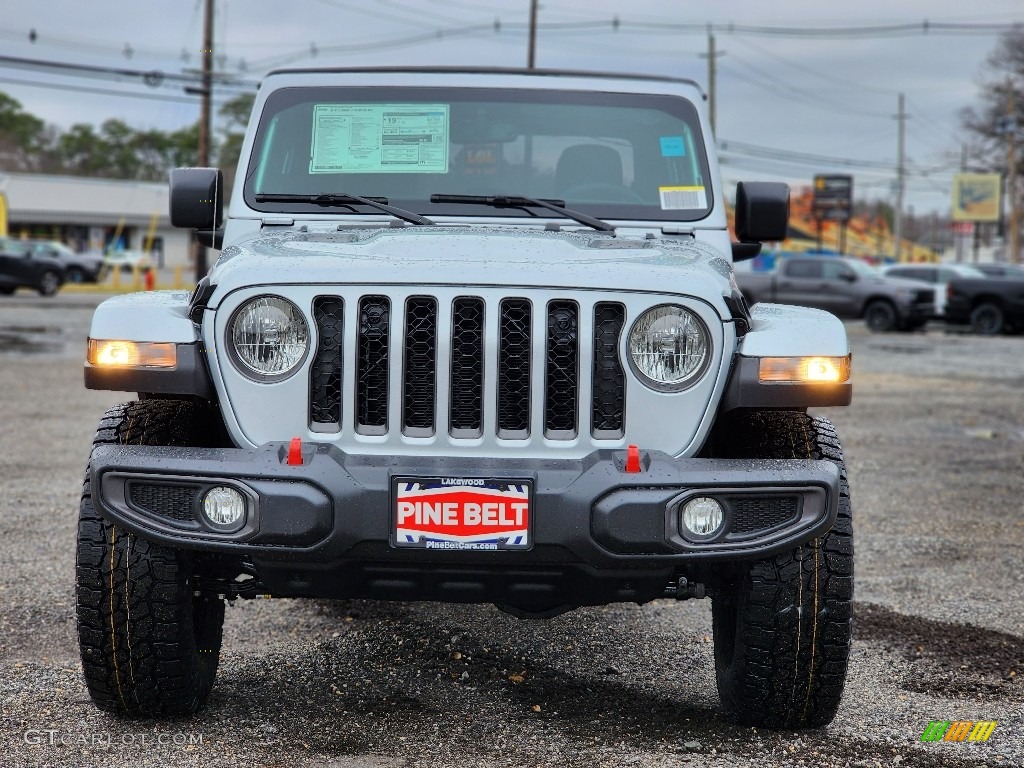 2023 Gladiator Rubicon 4x4 - Silver Zynith / Black photo #2