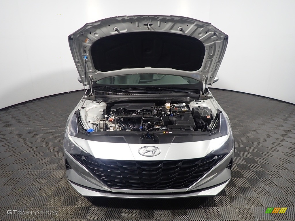 2021 Elantra SE - Shimmering Silver Pearl / Medium Gray photo #6