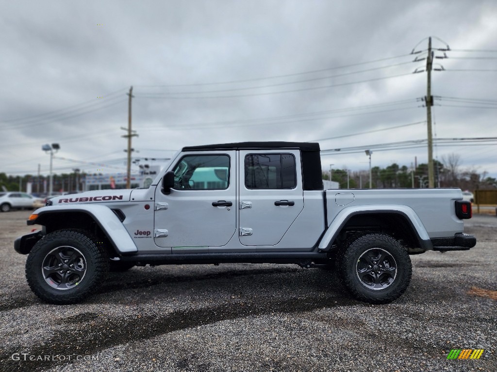 2023 Gladiator Rubicon 4x4 - Silver Zynith / Black photo #3