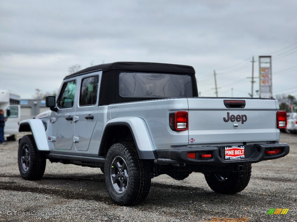 2023 Gladiator Rubicon 4x4 - Silver Zynith / Black photo #4
