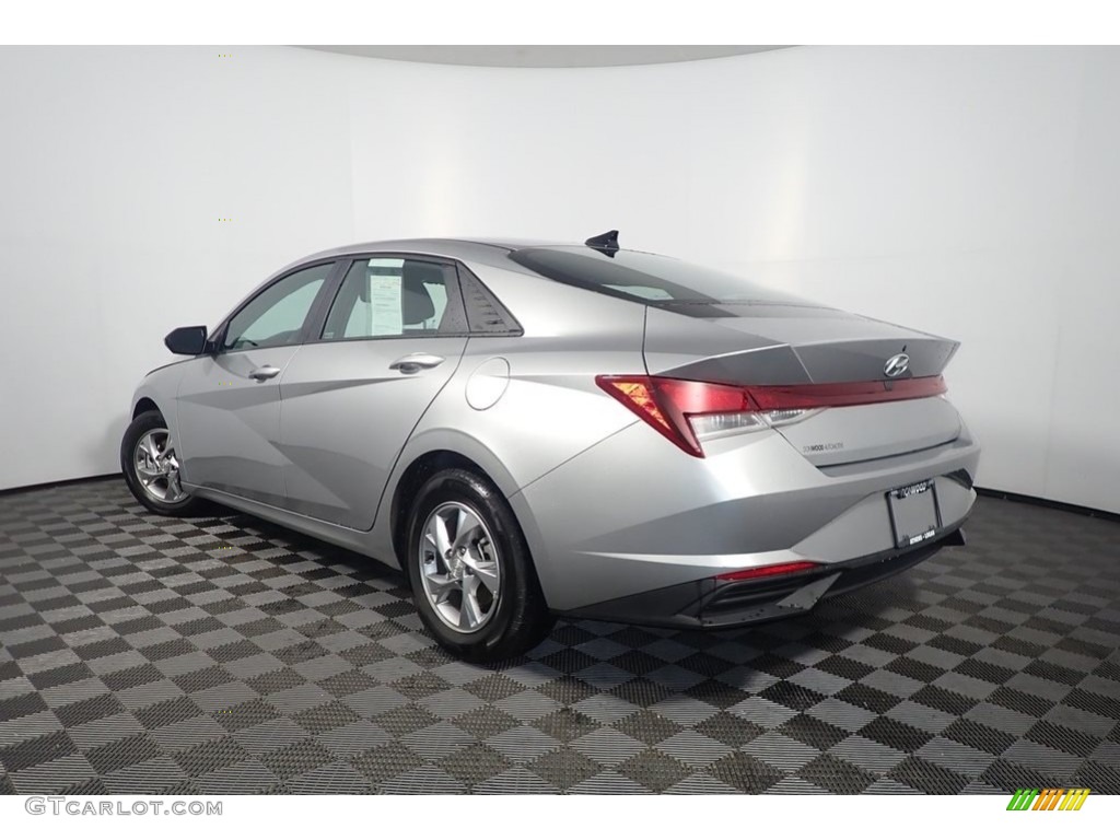 2021 Elantra SE - Shimmering Silver Pearl / Medium Gray photo #11