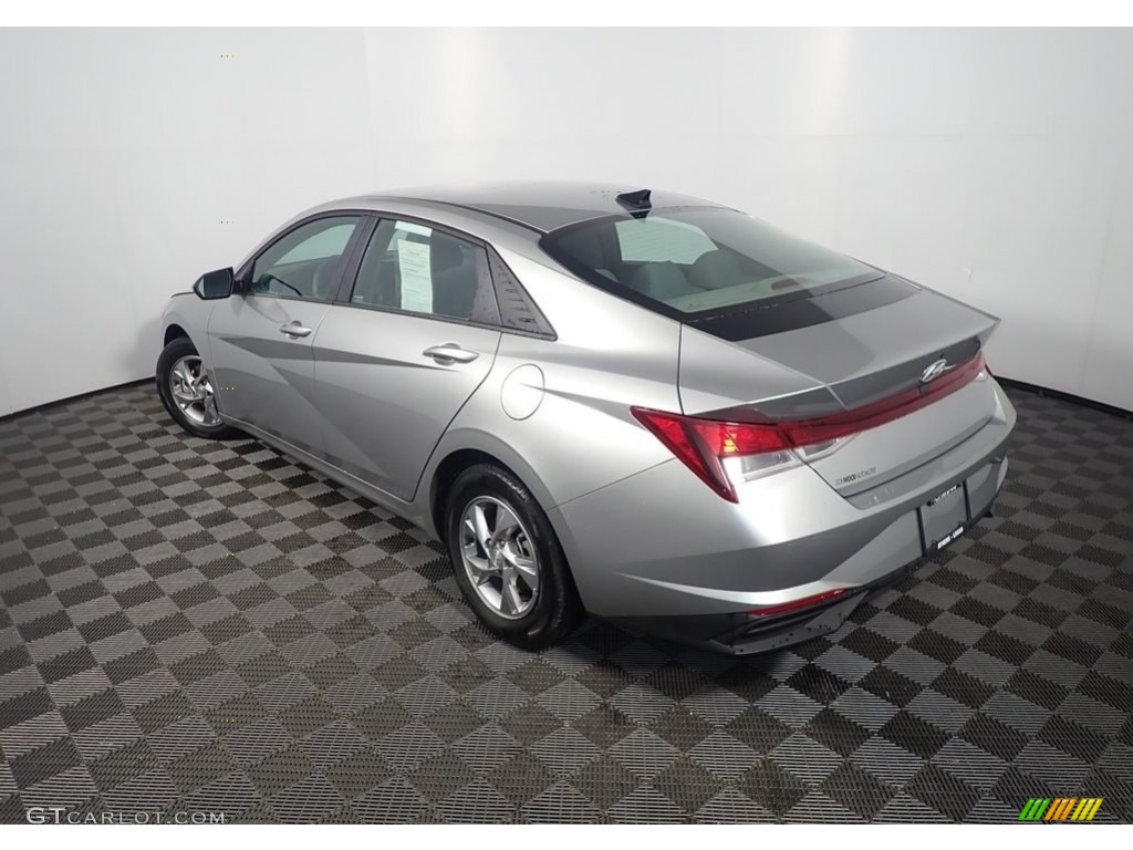 2021 Elantra SE - Shimmering Silver Pearl / Medium Gray photo #12