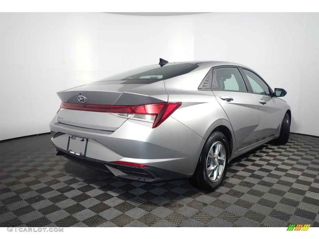 2021 Elantra SE - Shimmering Silver Pearl / Medium Gray photo #16