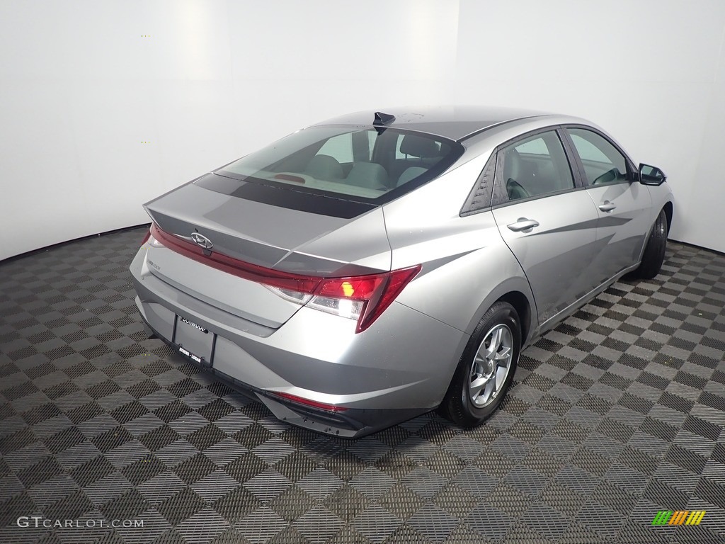 2021 Elantra SE - Shimmering Silver Pearl / Medium Gray photo #17