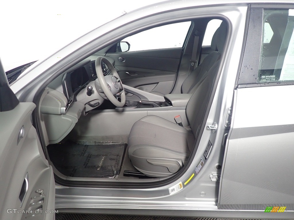 2021 Elantra SE - Shimmering Silver Pearl / Medium Gray photo #20