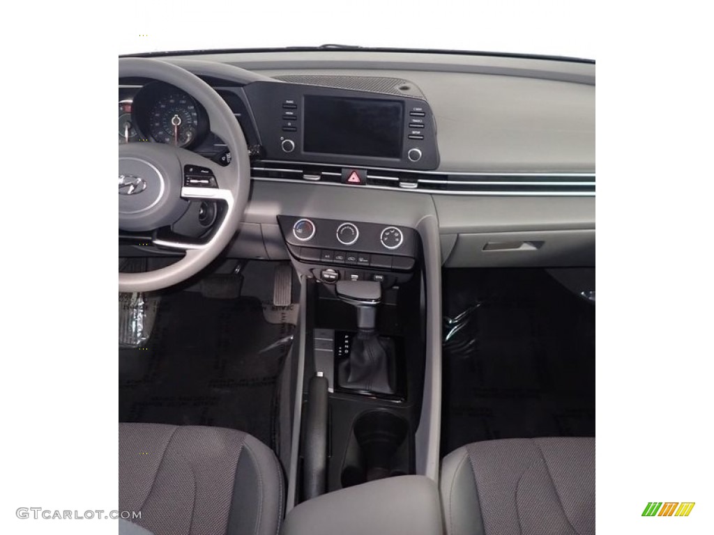 2021 Elantra SE - Shimmering Silver Pearl / Medium Gray photo #23