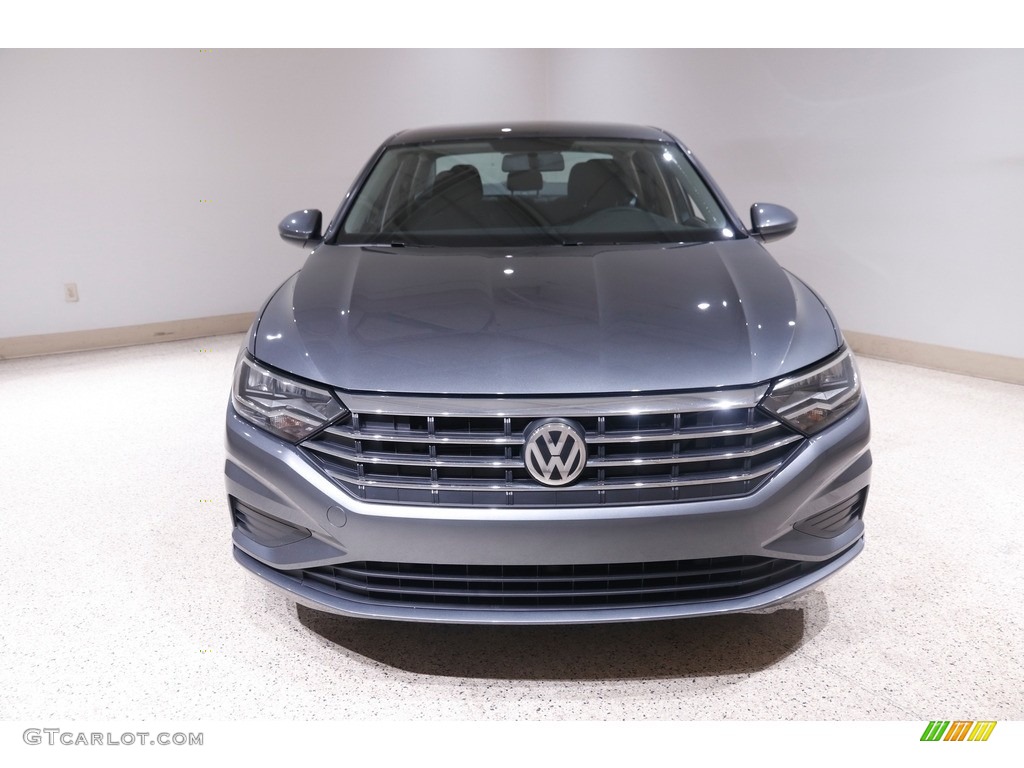 2021 Jetta S - Platinum Gray Metallic / Titan Black photo #2