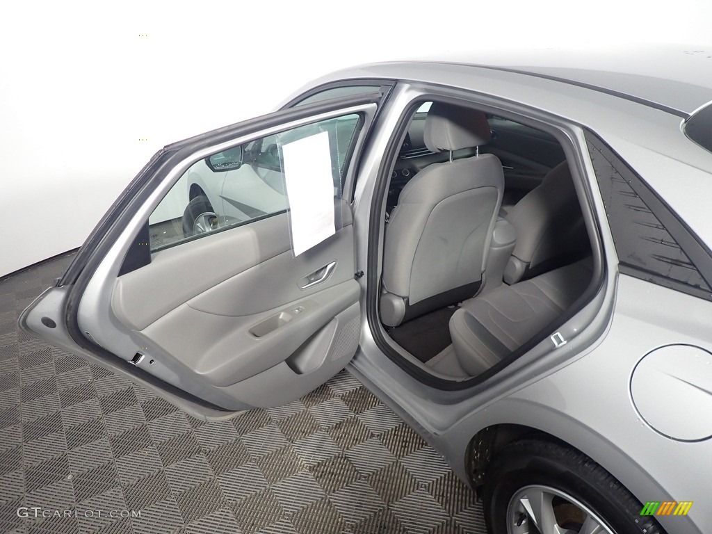 2021 Elantra SE - Shimmering Silver Pearl / Medium Gray photo #32