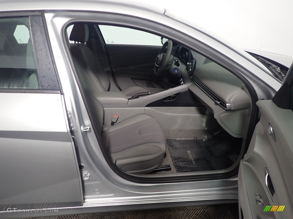 2021 Elantra SE - Shimmering Silver Pearl / Medium Gray photo #37