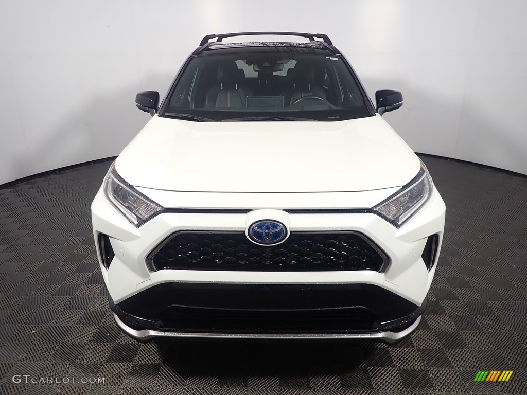 Super White 2021 Toyota RAV4 Prime XSE AWD Plug-In Hybrid Exterior Photo #145474773