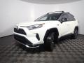Super White 2021 Toyota RAV4 Prime XSE AWD Plug-In Hybrid Exterior