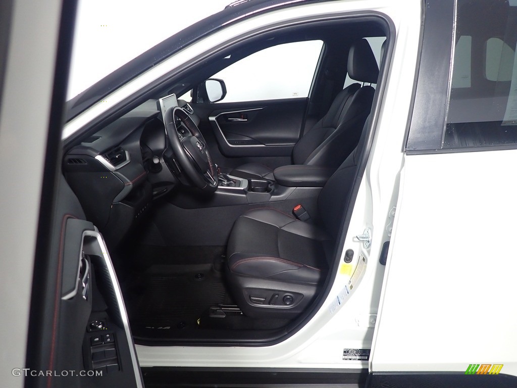 Black Interior 2021 Toyota RAV4 Prime XSE AWD Plug-In Hybrid Photo #145474956
