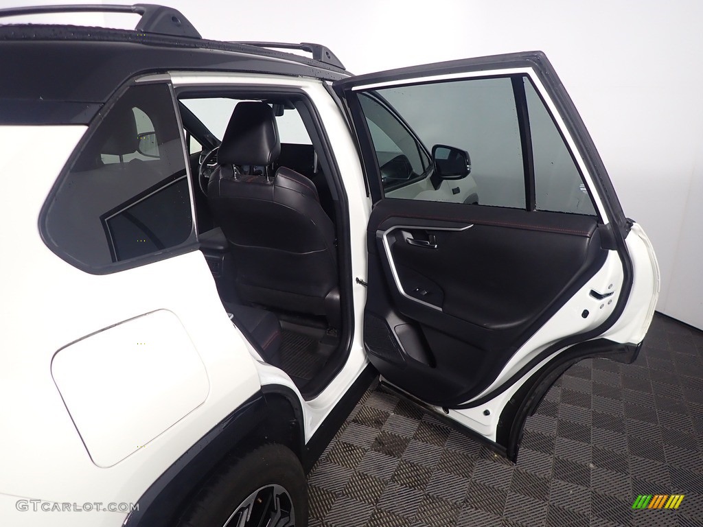 2021 Toyota RAV4 Prime XSE AWD Plug-In Hybrid Black Door Panel Photo #145475115
