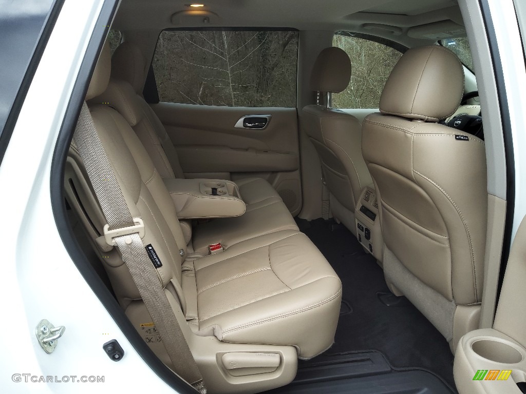 Almond Interior 2020 Nissan Pathfinder Platinum 4x4 Photo #145475388