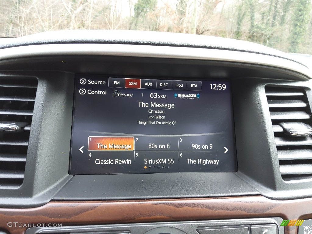 2020 Pathfinder Platinum 4x4 - Pearl White Tricoat / Almond photo #25