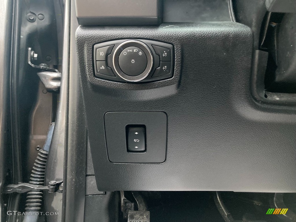 2015 F150 XLT SuperCab 4x4 - Guard Metallic / Black photo #15