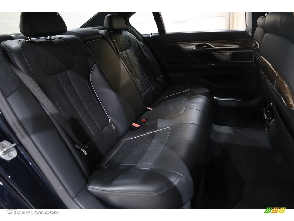 2016 7 Series 750i xDrive Sedan - Carbon Black Metallic / Black photo #20