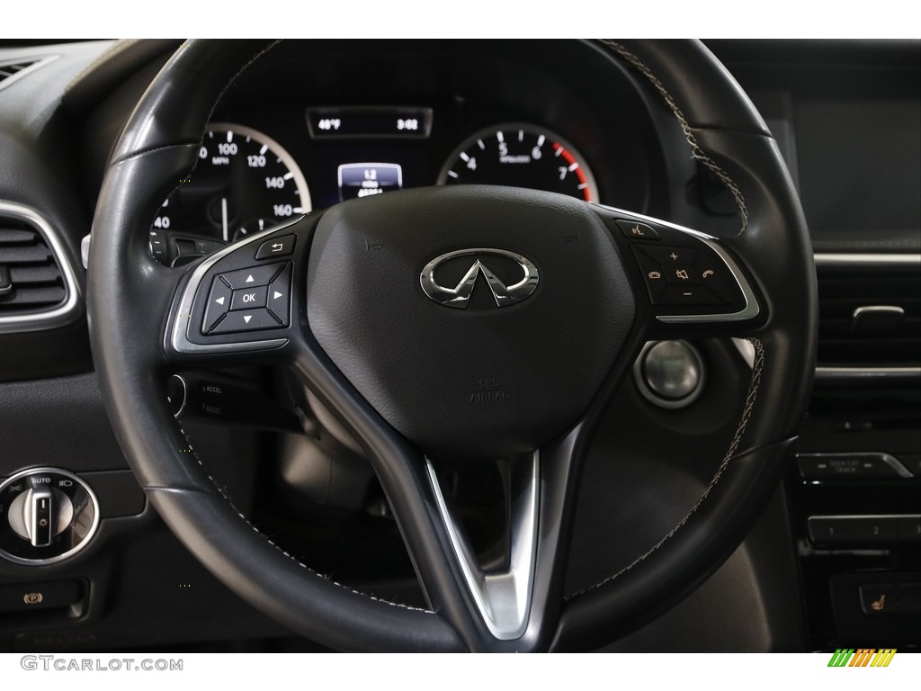 2019 Infiniti QX30 Essential AWD Steering Wheel Photos