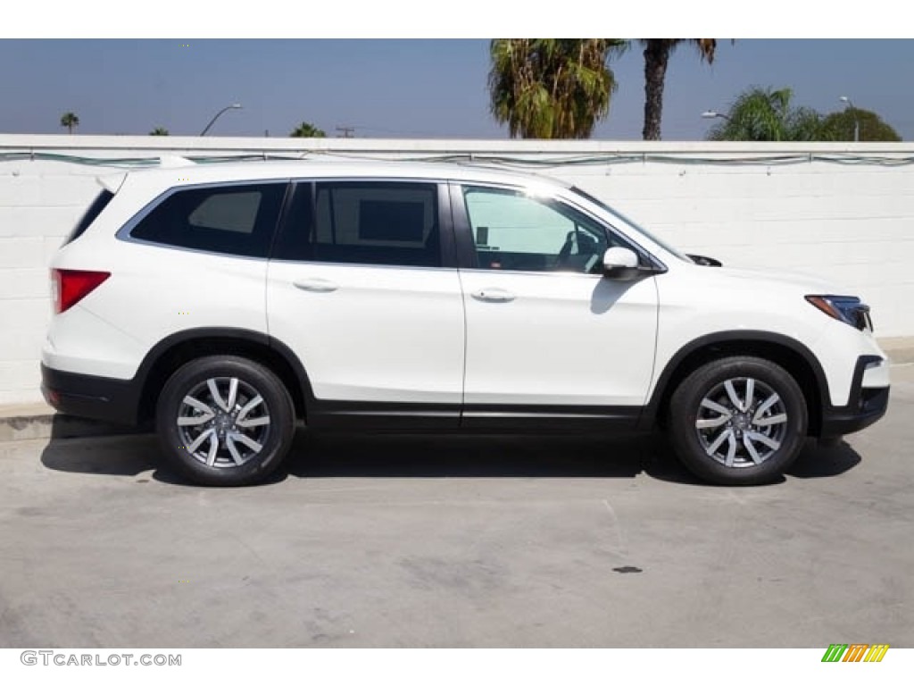 Platinum White Pearl 2022 Honda Pilot EX-L Exterior Photo #145477653