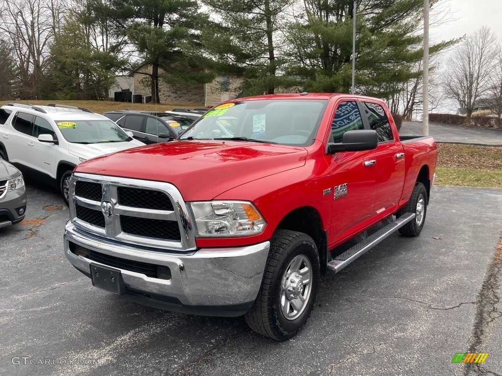 Flame Red 2018 Ram 2500 SLT Crew Cab 4x4 Exterior Photo #145478115