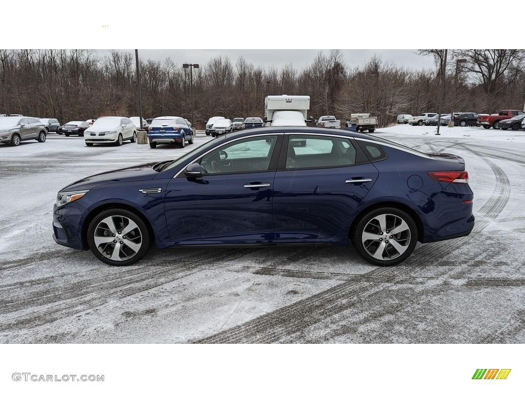 2019 Optima LX - Horizon Blue / Black photo #2