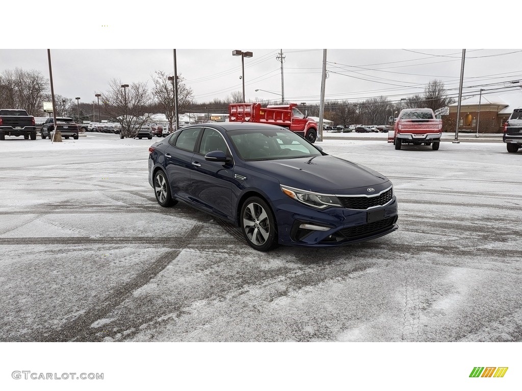 2019 Optima LX - Horizon Blue / Black photo #7