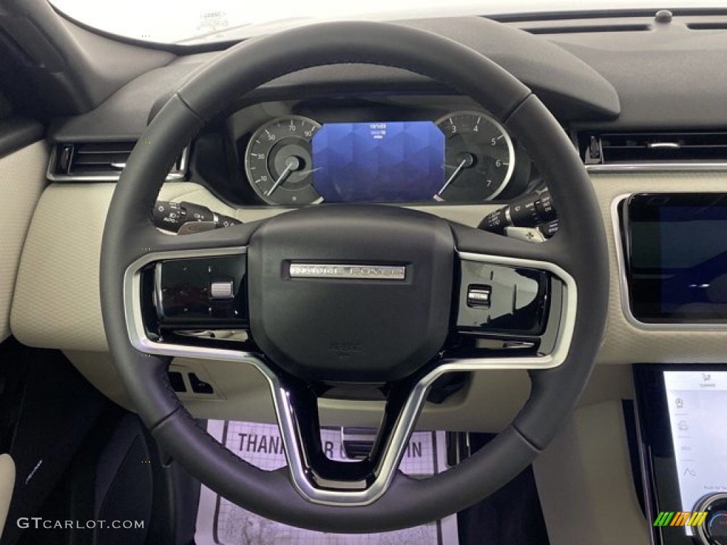 2023 Land Rover Range Rover Velar R-Dynamic S Light Oyster Steering Wheel Photo #145479224