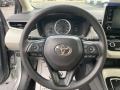 Light Gray/Moonstone Steering Wheel Photo for 2021 Toyota Corolla #145479342