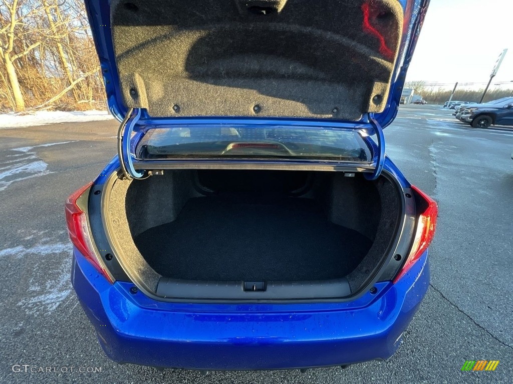 2019 Civic Sport Sedan - Agean Blue Metallic / Black photo #17