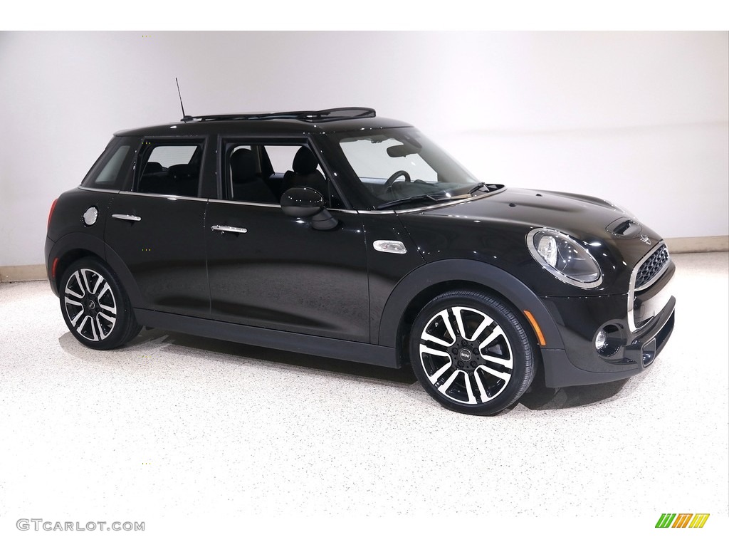 2019 Hardtop Cooper S 4 Door - Midnight Black / Carbon Black photo #1