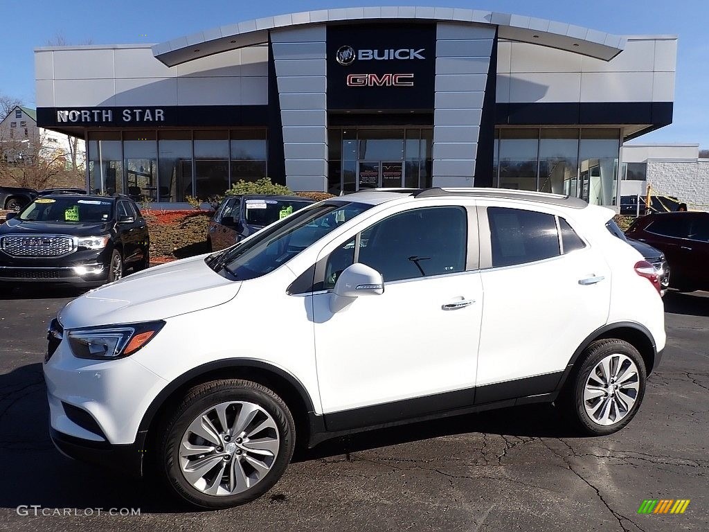 2019 Encore Preferred AWD - Summit White / Ebony photo #1
