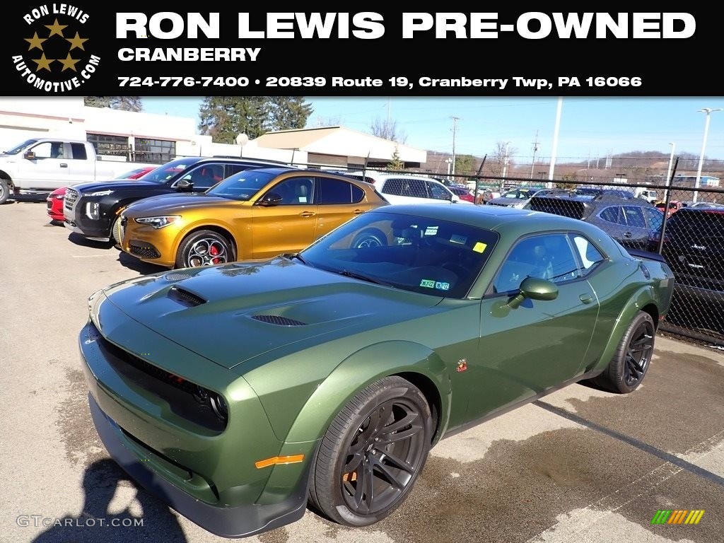2020 Challenger R/T Scat Pack Widebody - F8 Green / Black photo #1