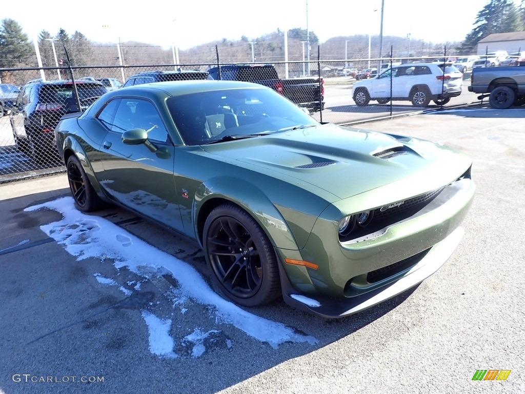 2020 Challenger R/T Scat Pack Widebody - F8 Green / Black photo #3