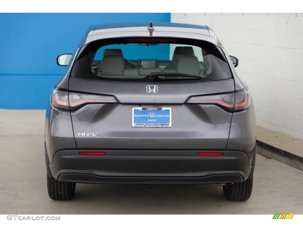 2023 HR-V LX - Modern Steel Metallic / Gray photo #7