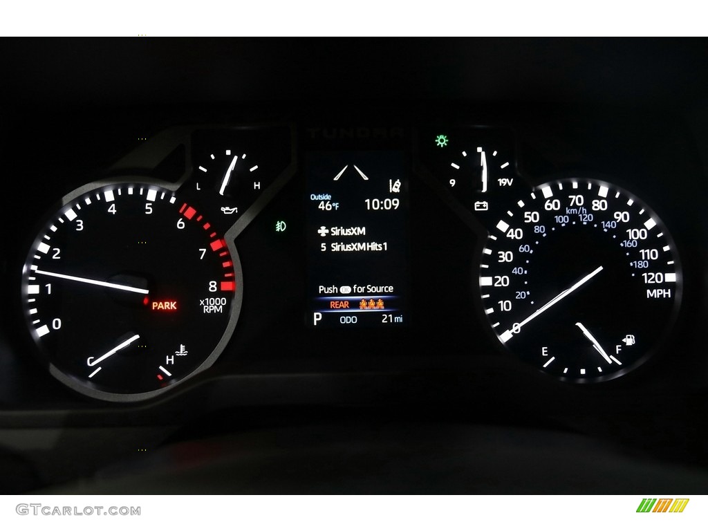2022 Toyota Tundra SR5 Double Cab 4x4 Gauges Photo #145481410