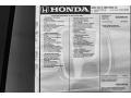 2023 Honda HR-V LX Window Sticker